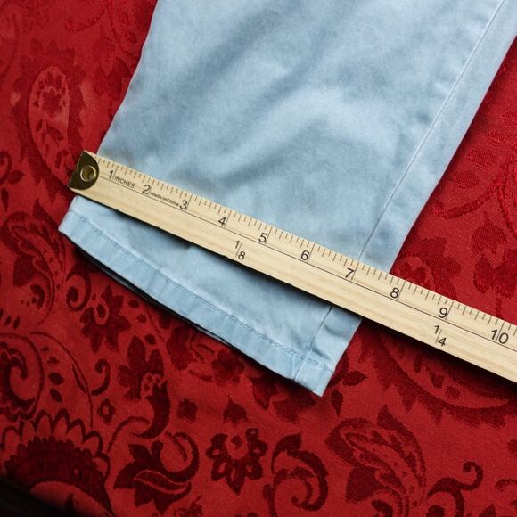 Tommy Bahama Pants Mens 35x32 Light Blue Chino Tencel Blend Stretch Golf - Picture 7 of 8